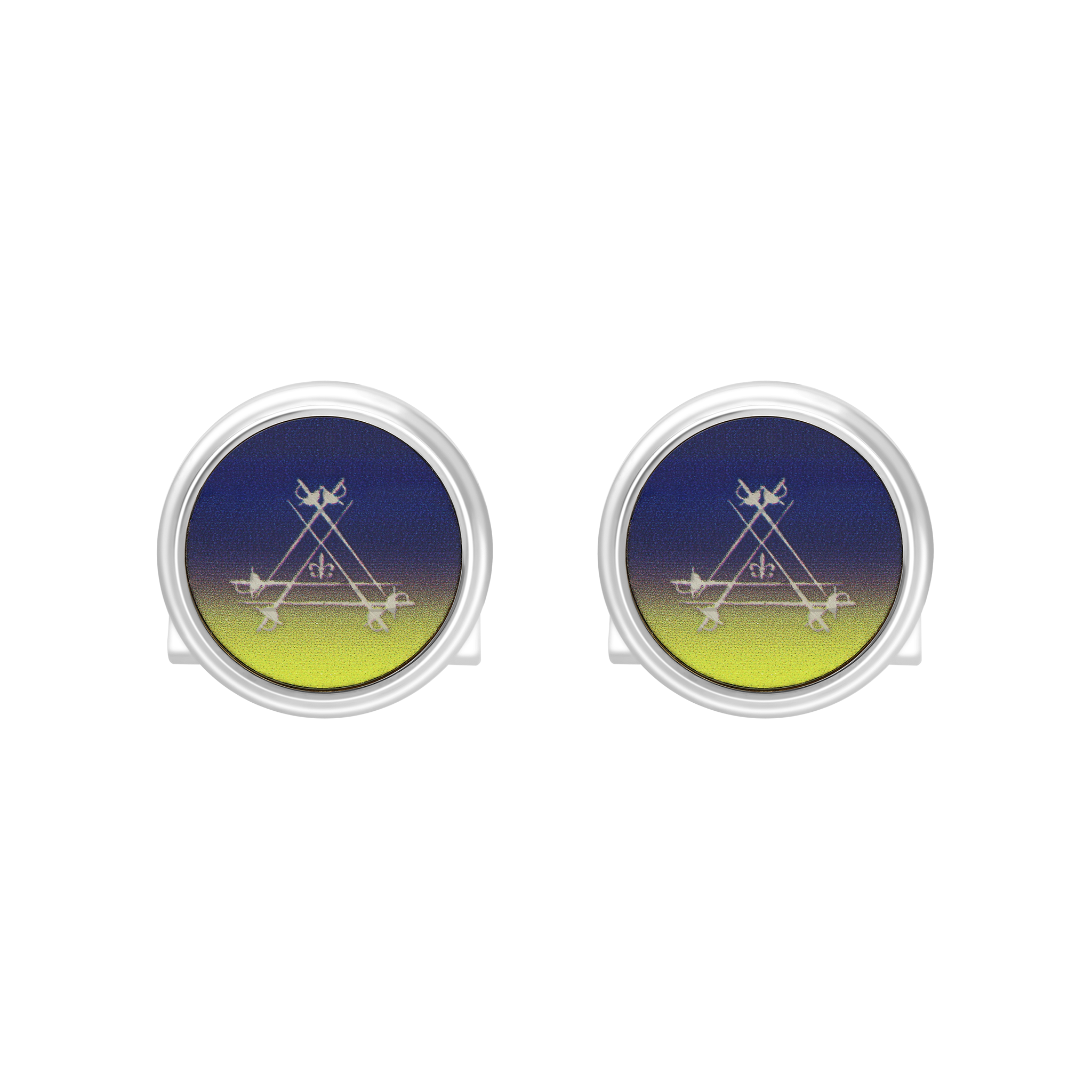 Boutons de  manchette rond