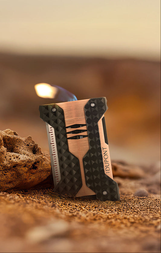 Windproof S.T. Dupont – La flamme qui défie les éléments