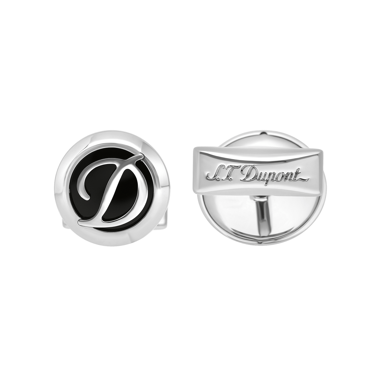 Bouton de manchette logo D Accessoires_QTF - S.T. Dupont France