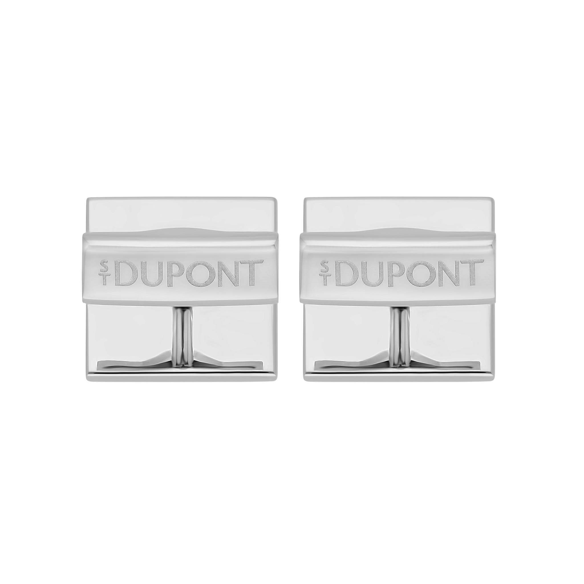 Boutons de manchette carrés pointe de diamant