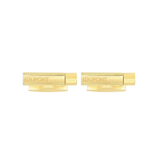 Boutons de manchette rectangulaires