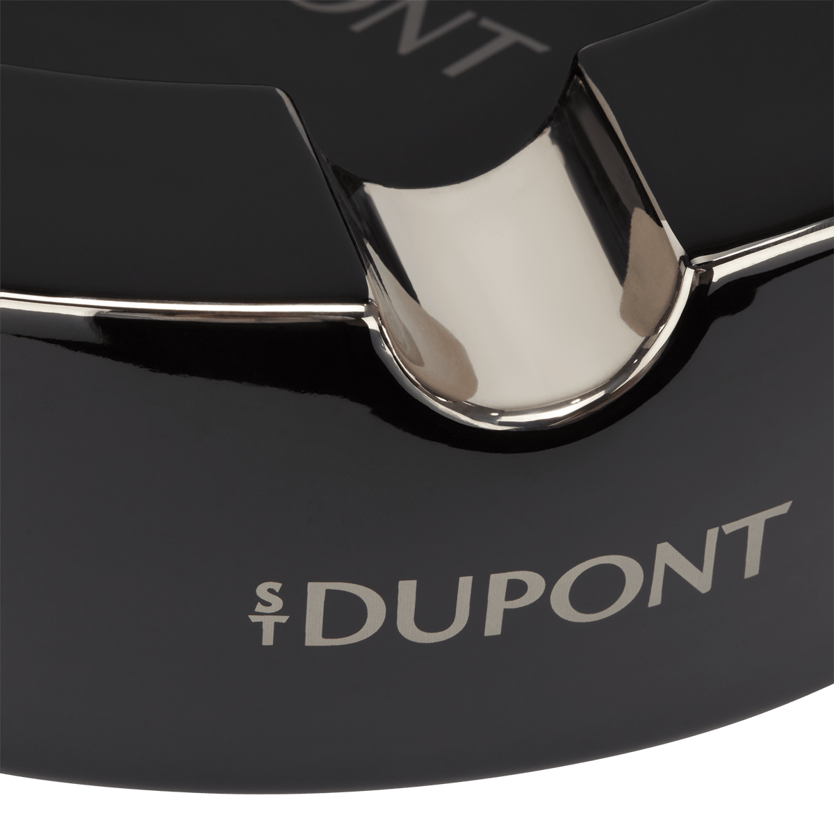 Porcelaine art - of - fire Collection_Ashtray color_black 3 - S.T. Dupont France