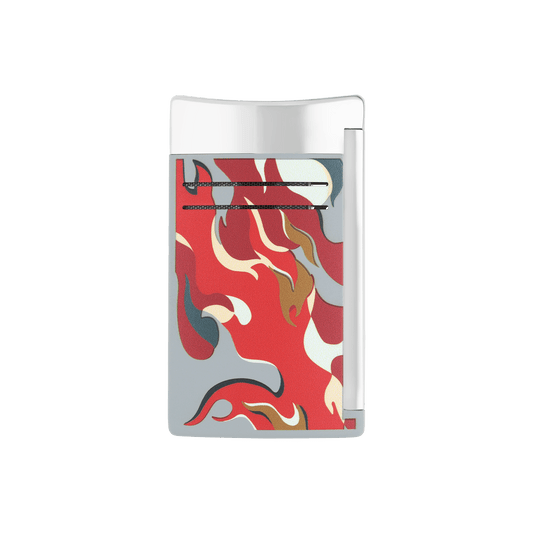 Briquet Mat Collection_Camo color_red father's day 1 - S.T. Dupont France