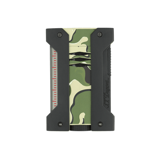 Briquet Mat Collection_Camo collection_defi - xtreme color_green 1 - S.T. Dupont France