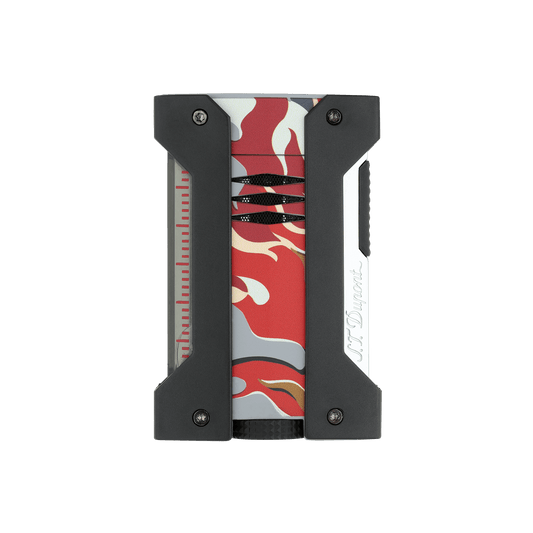 Briquet Mat Collection_Camo color_red father's day 1 - S.T. Dupont France