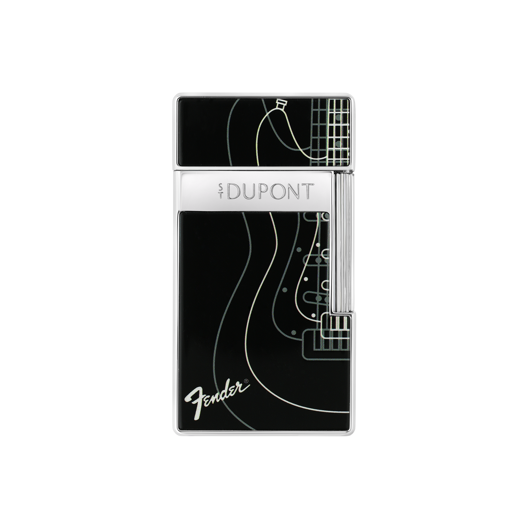 Briquet laqué