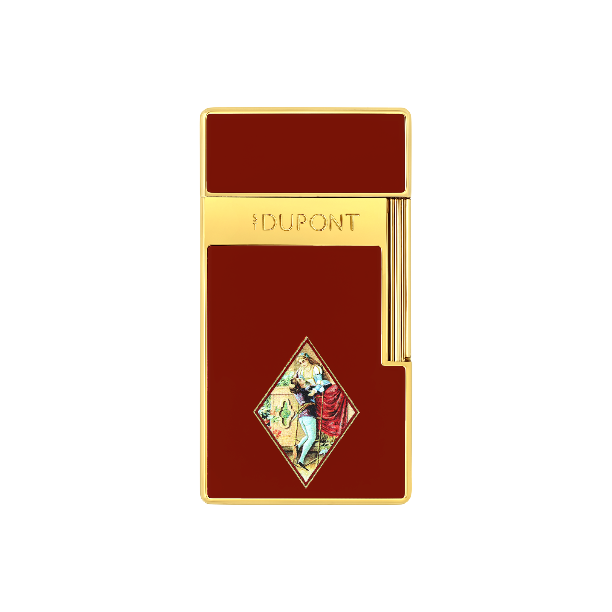 Briquet laqué