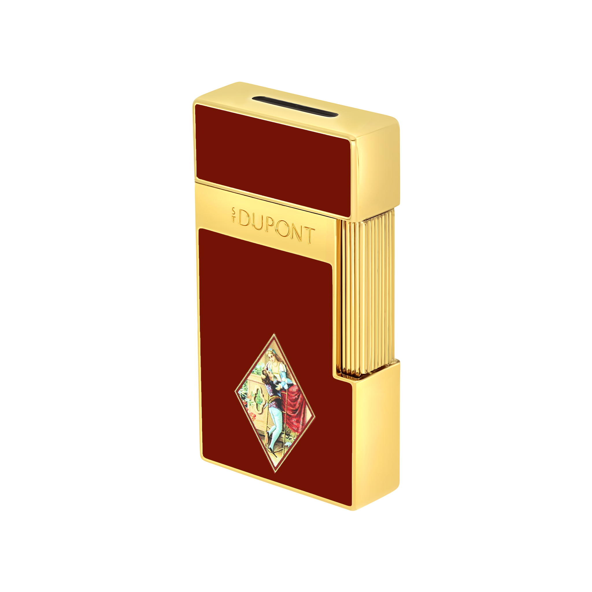 Briquet laqué