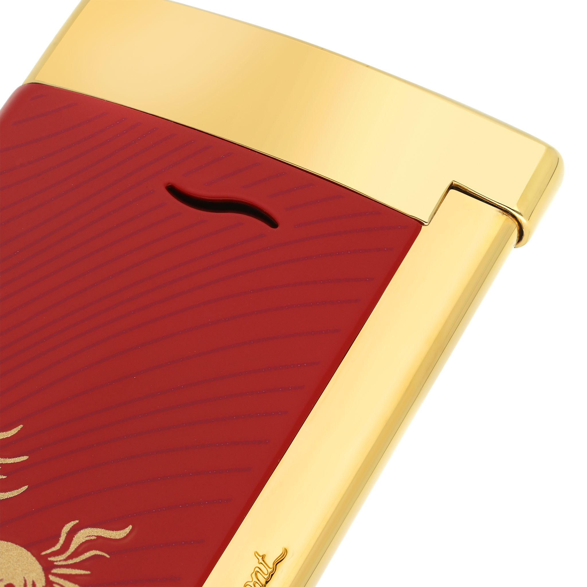 Briquet laqué