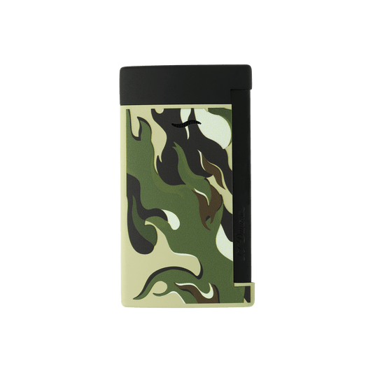 Briquet Mat Collection_Camo color_khaki father's day 1 - S.T. Dupont France