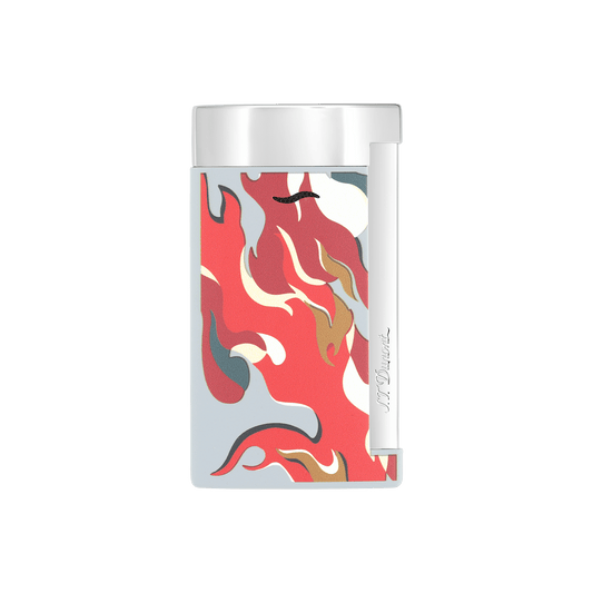 Briquet Mat Collection_Camo color_red father's day 1 - S.T. Dupont France