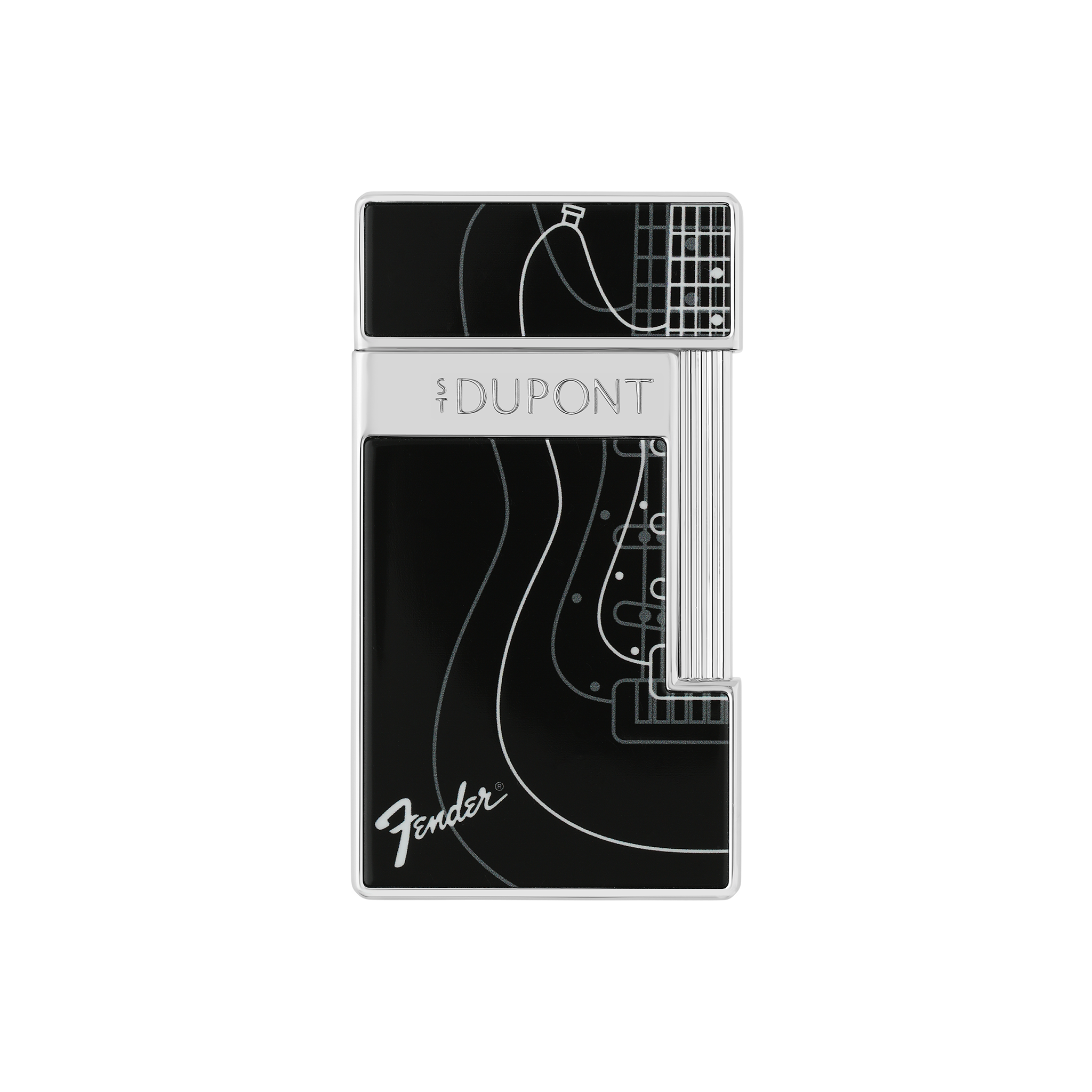 Briquet laqué