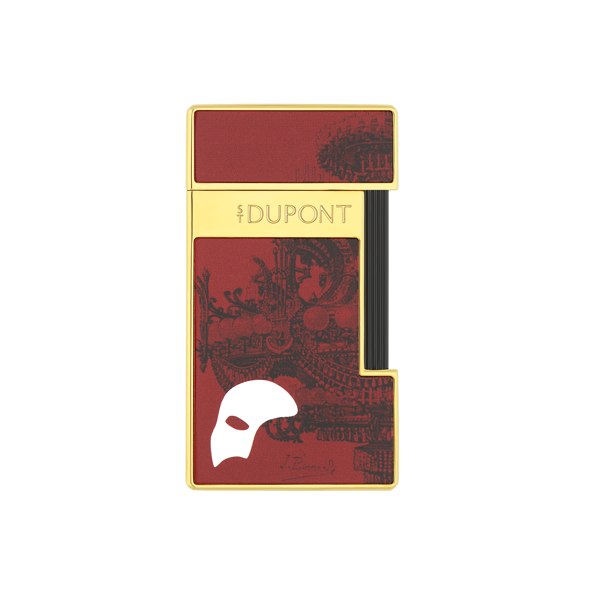Briquet laqué