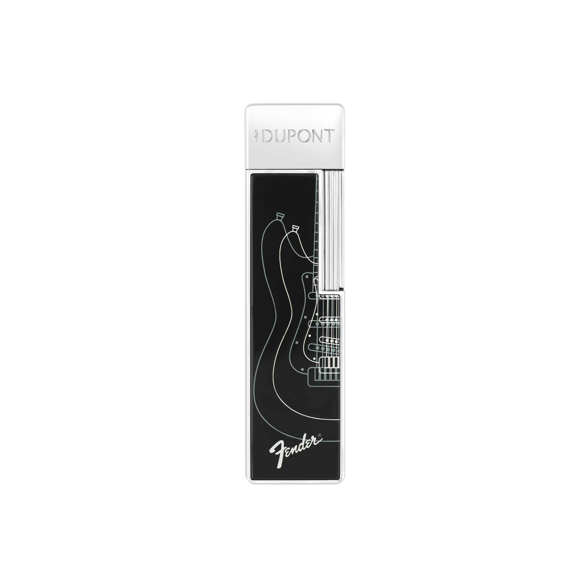 Briquet laqué