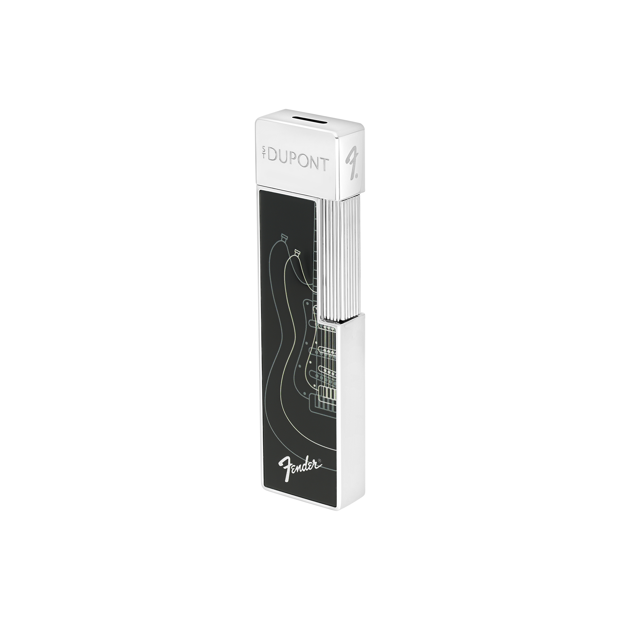 Briquet laqué