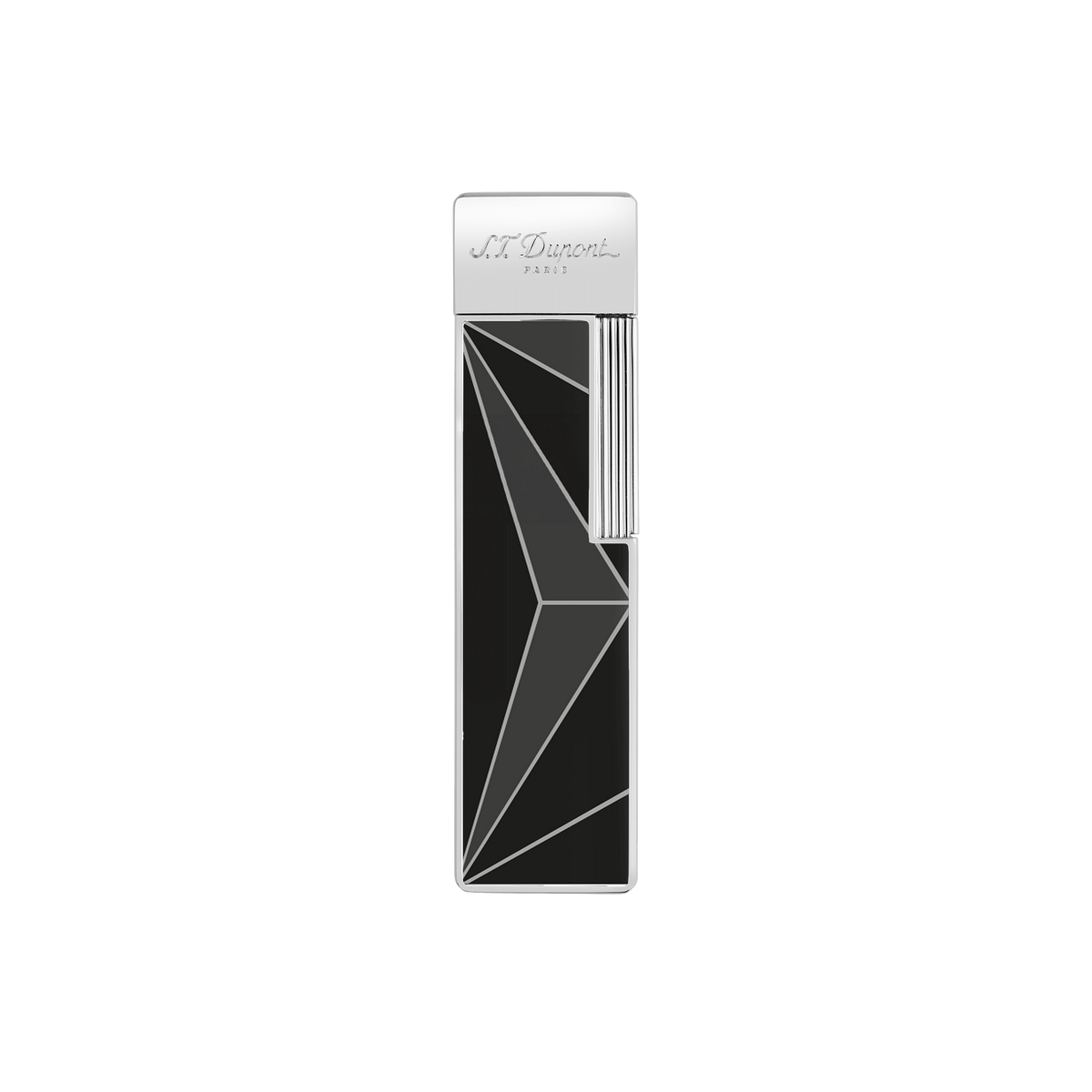 Briquet Laqué collection_Fire - X color_black father's day 1 - S.T. Dupont France