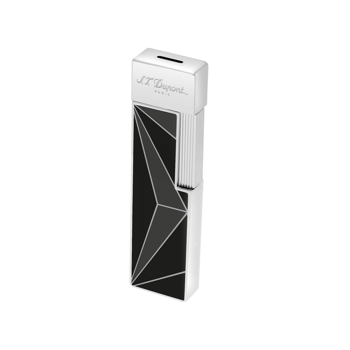 Briquet Laqué collection_Fire - X color_black father's day 4 - S.T. Dupont France