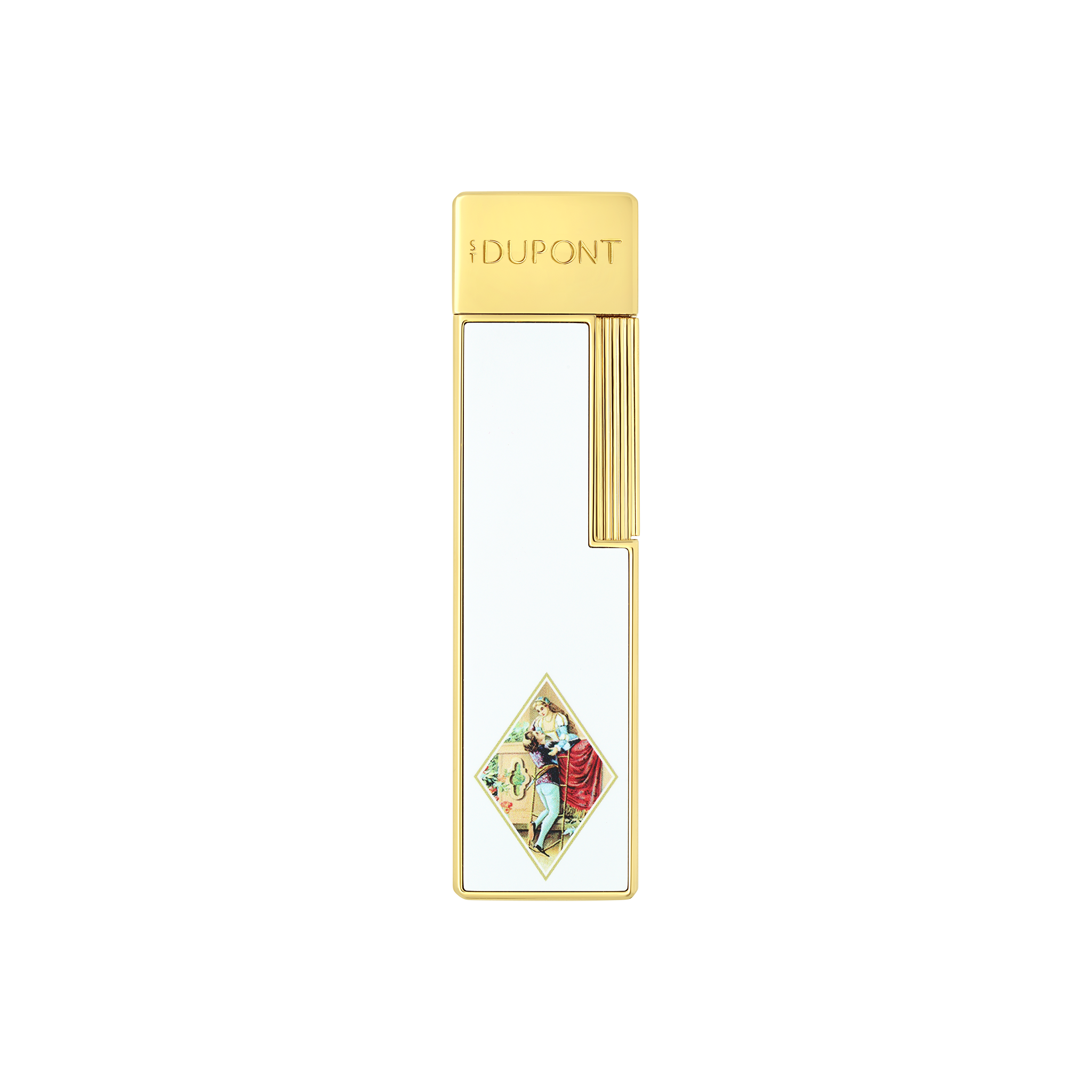 Briquet laqué