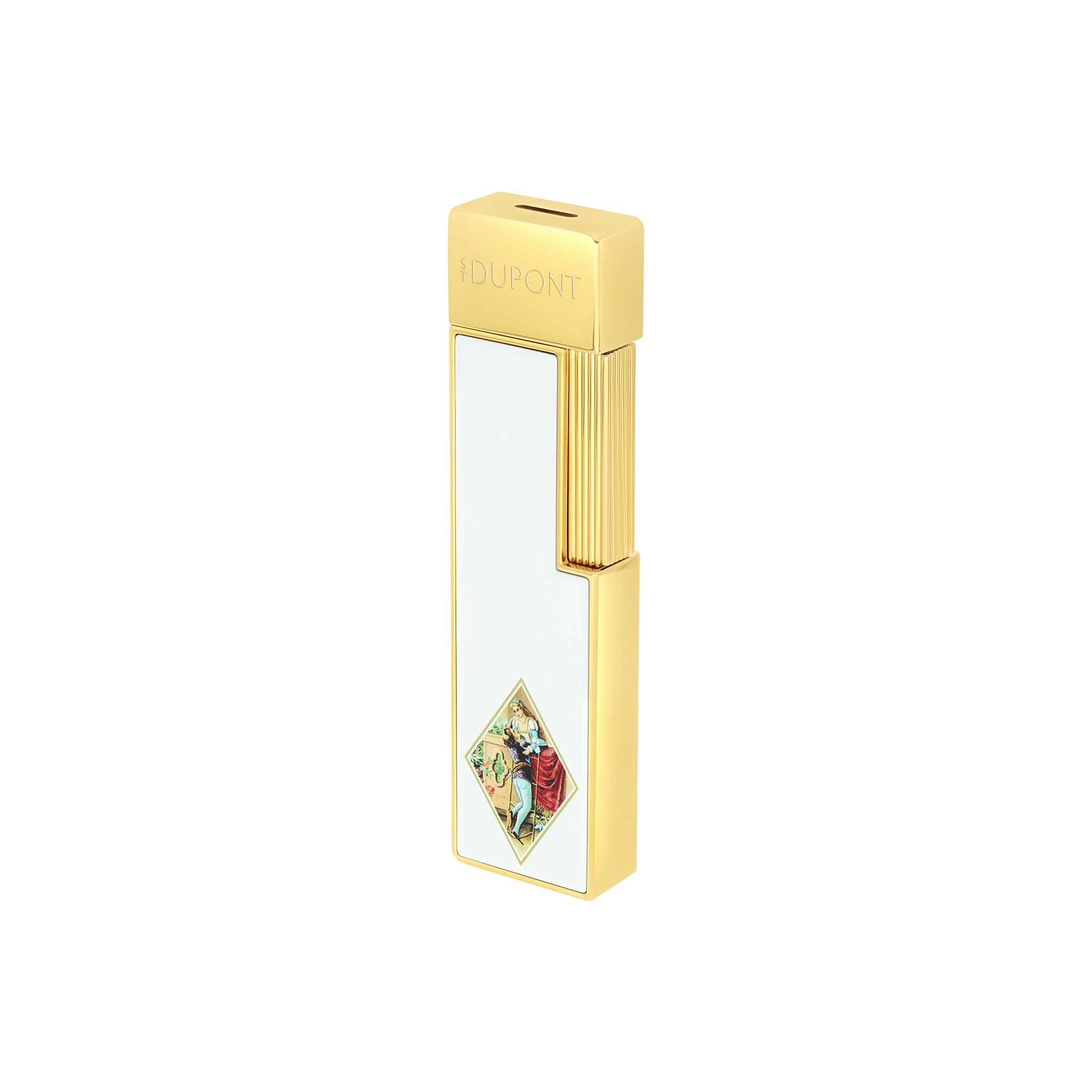 Briquet laqué