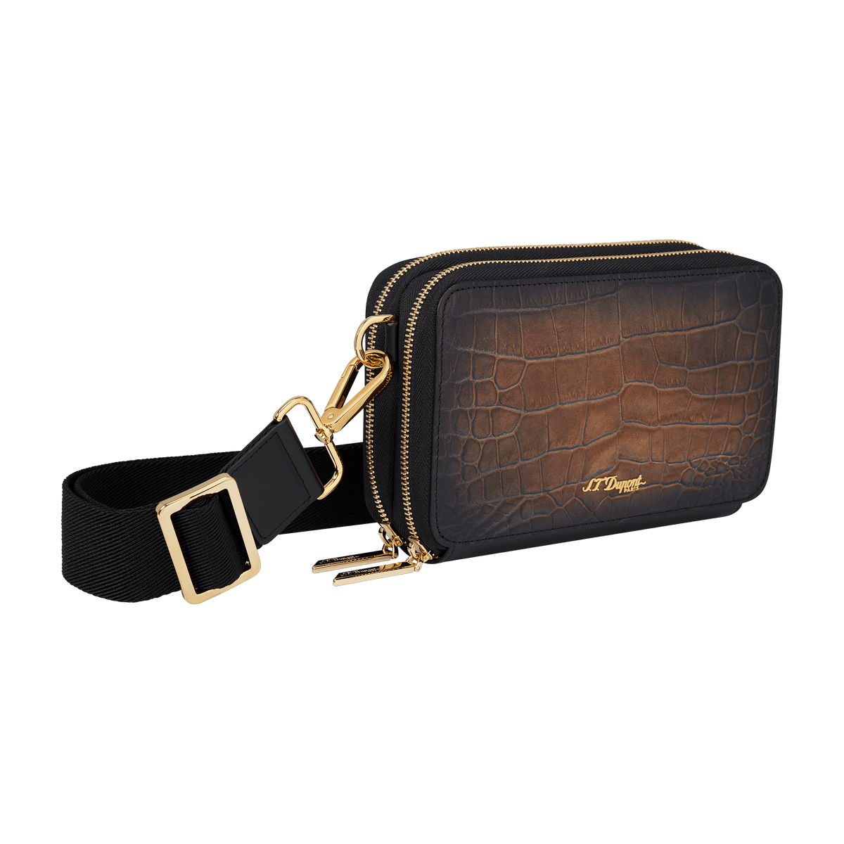 Petite sacoche à cigares camera bag color_brown fall - selection 3 - S.T. Dupont France