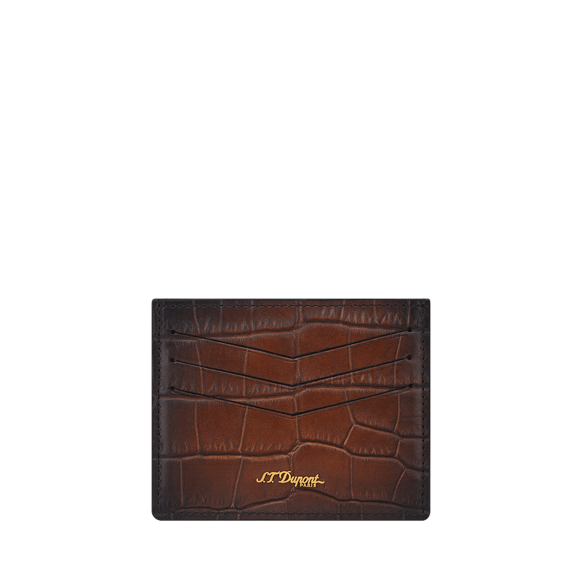 Porte - cartes color_brown fall - selection for - him 1 - S.T. Dupont France
