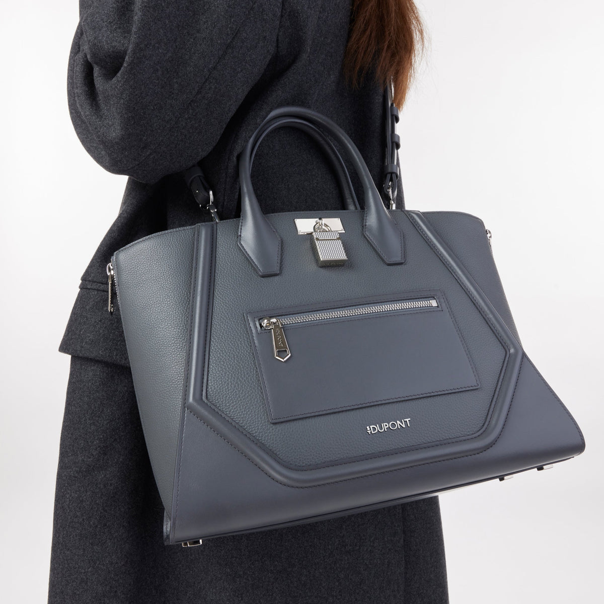 Sac Moyen color_grey gender_woman leather goods 3 - S.T. Dupont France