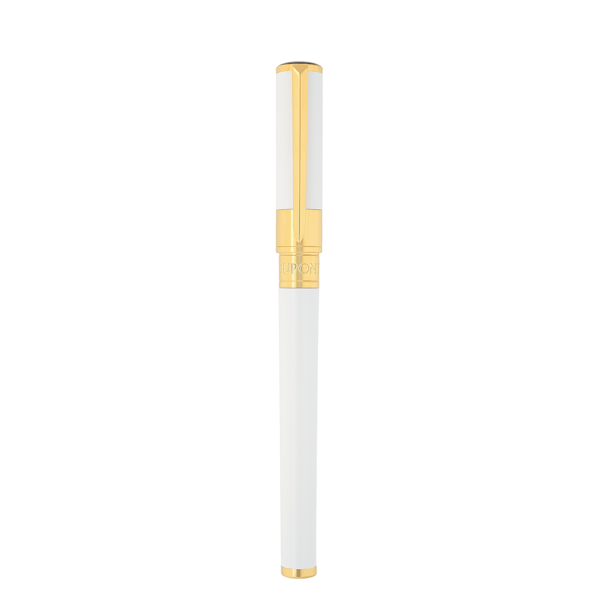 Stylo plume badge_customizable collection_d - initial color_white 3 - S.T. Dupont France