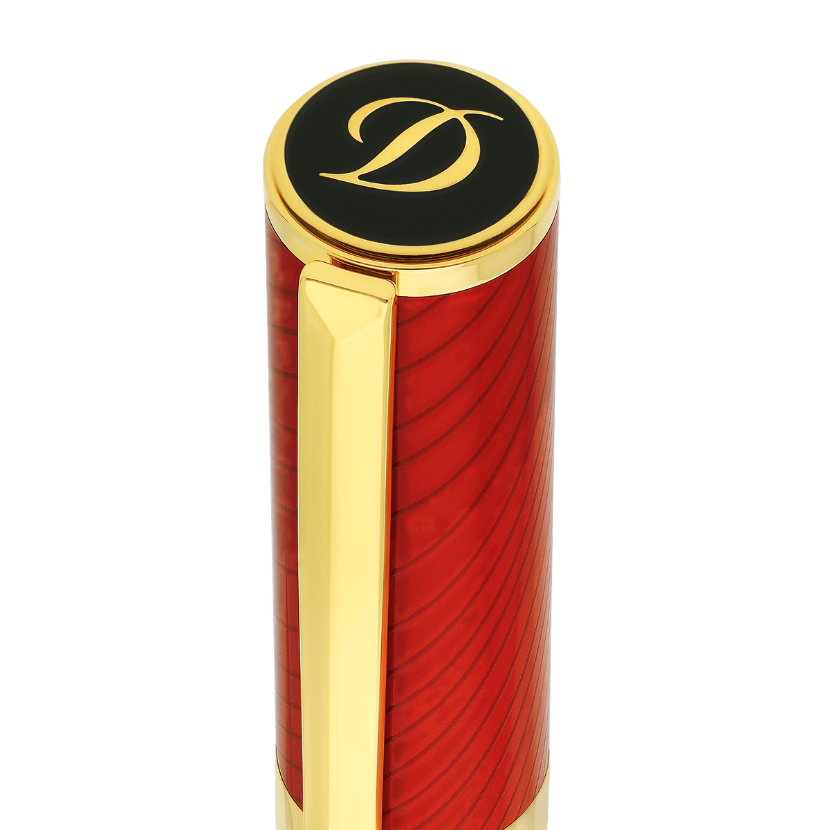 Roller color_red finition_golden Limited - edition_Horse 4 - S.T. Dupont France