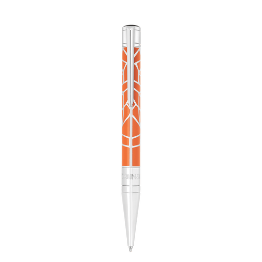 stylo bille color_orange father's day finition_chrome 1 - S.T. Dupont France