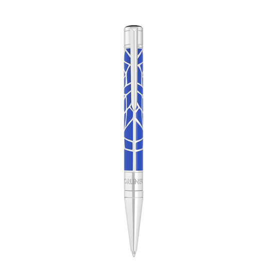 stylo bille color_blue father's day finition_chrome 1 - S.T. Dupont France