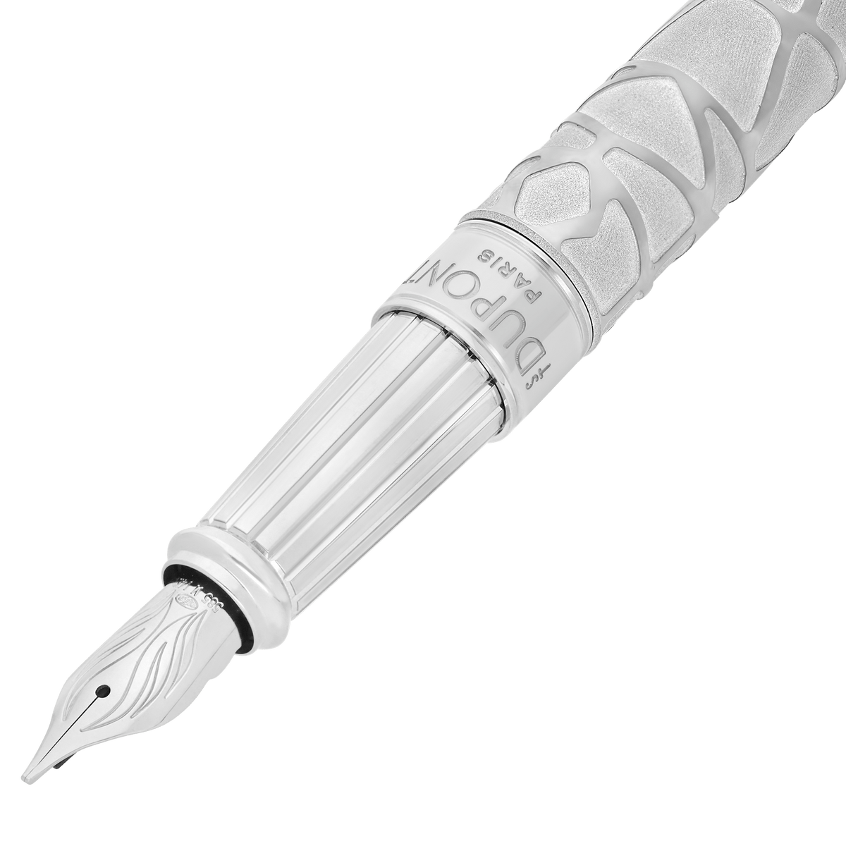Stylo plume color_palladium Limited - edition_Orlinski material_brass 2 - S.T. Dupont France
