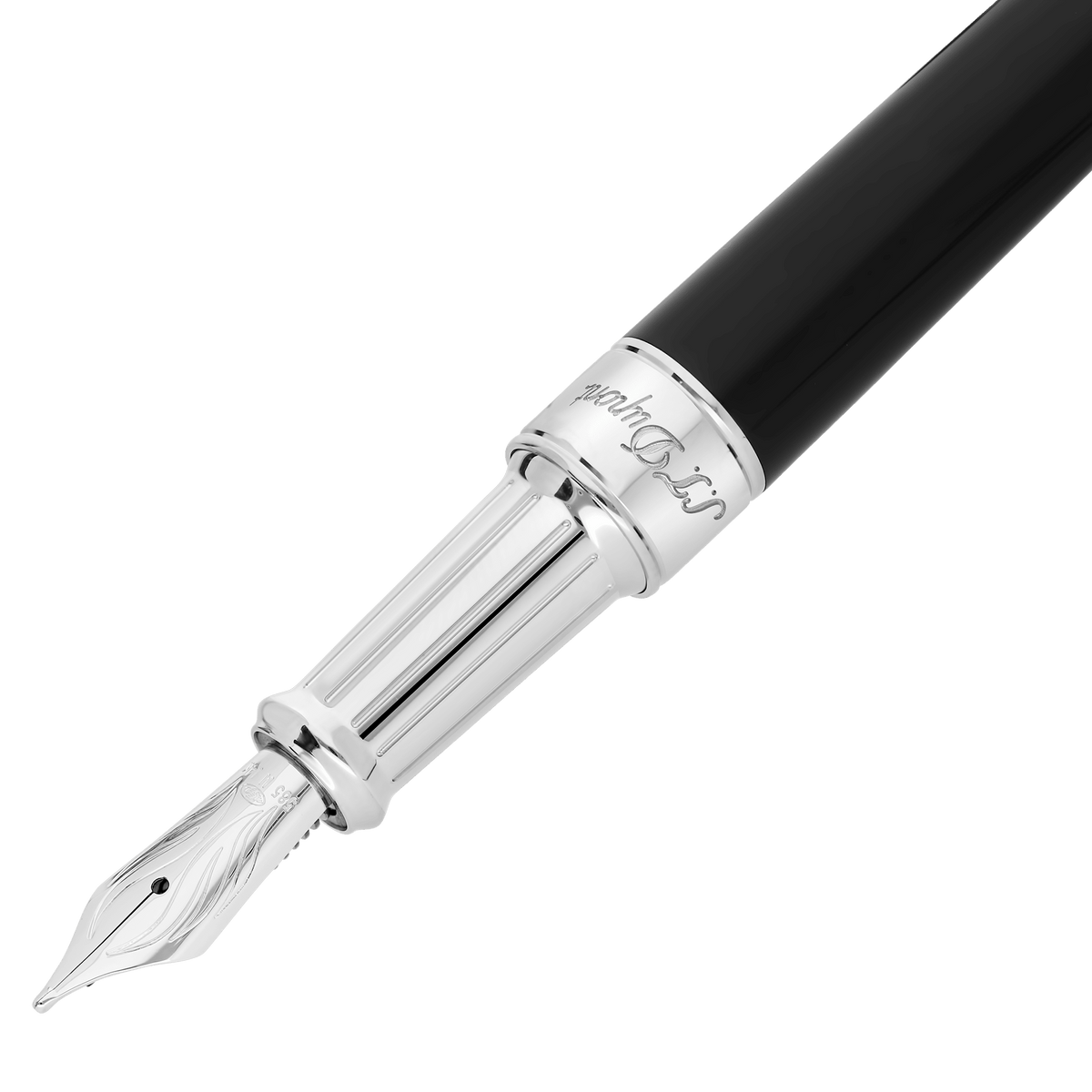 Stylo plume Medium collection_Fire - X color_black father's day 2 - S.T. Dupont France