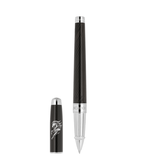 Roller large color_black finition_golden Limited - edition_Horse 1 - S.T. Dupont France