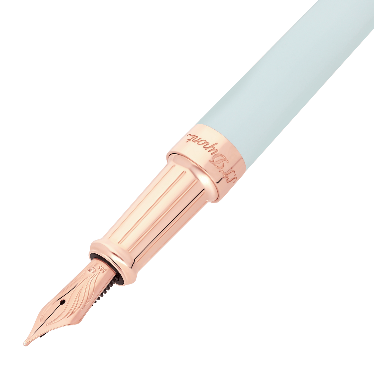 Stylo Plume collection_liberte color_white finition_lacquer 2 - S.T. Dupont France