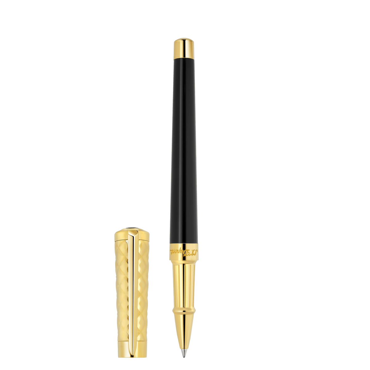 Roller collection_liberte color_black finition_gold 1 - S.T. Dupont France