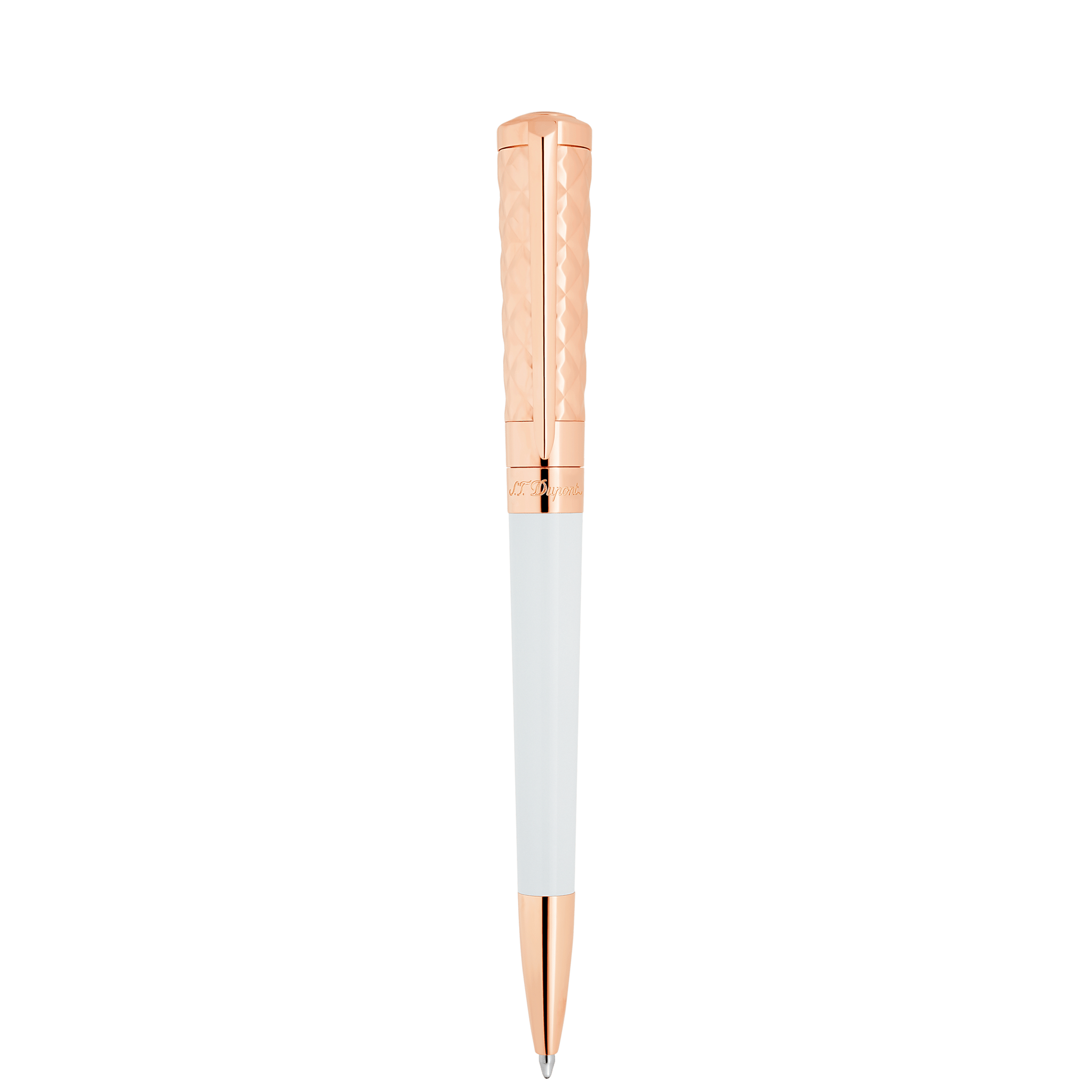 Stylo à bille Crystalline, Noir, Laqué noir, métal chromé Stylo à bille Crystalline, Noir, Laqué noir, métal chromé