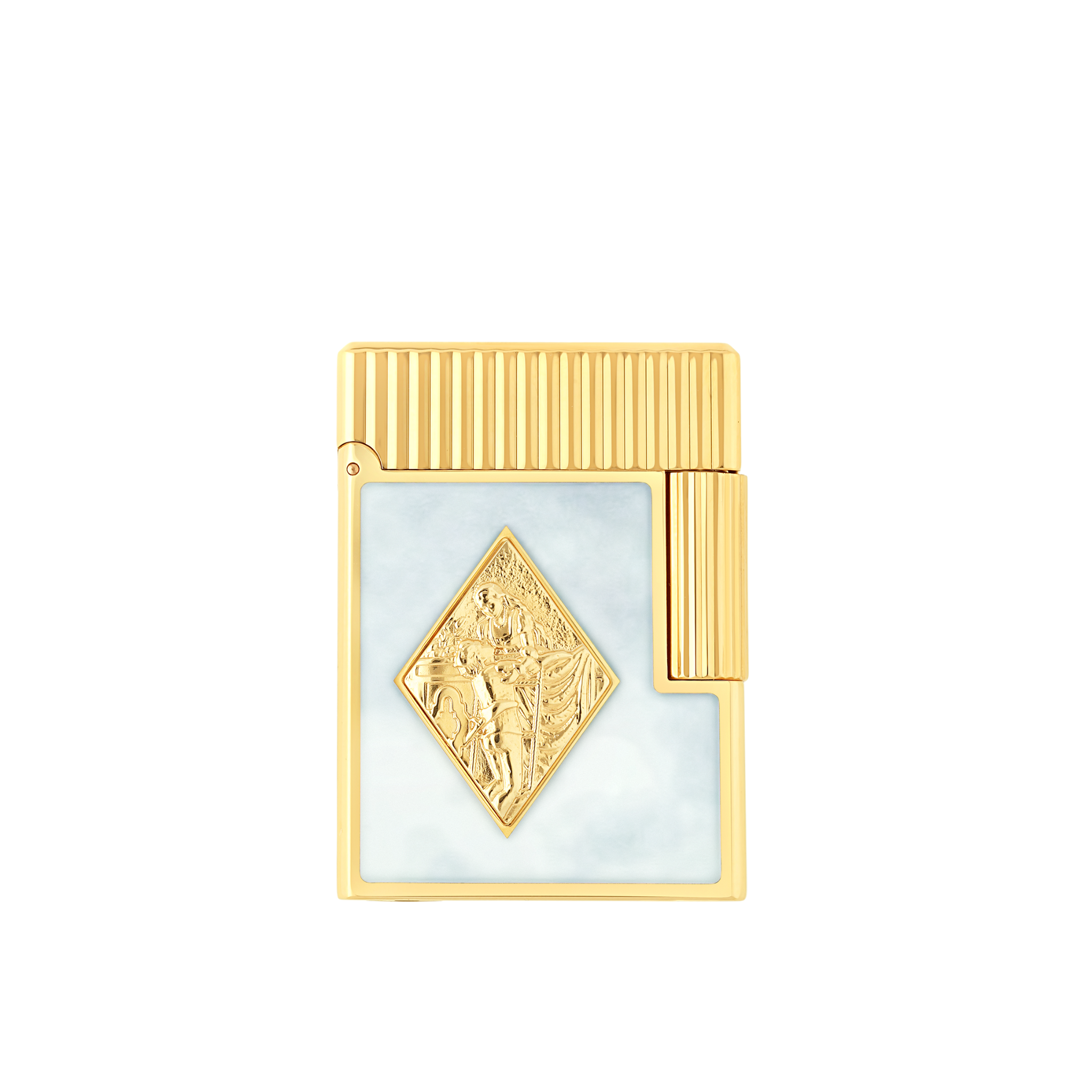 Briquet laqué