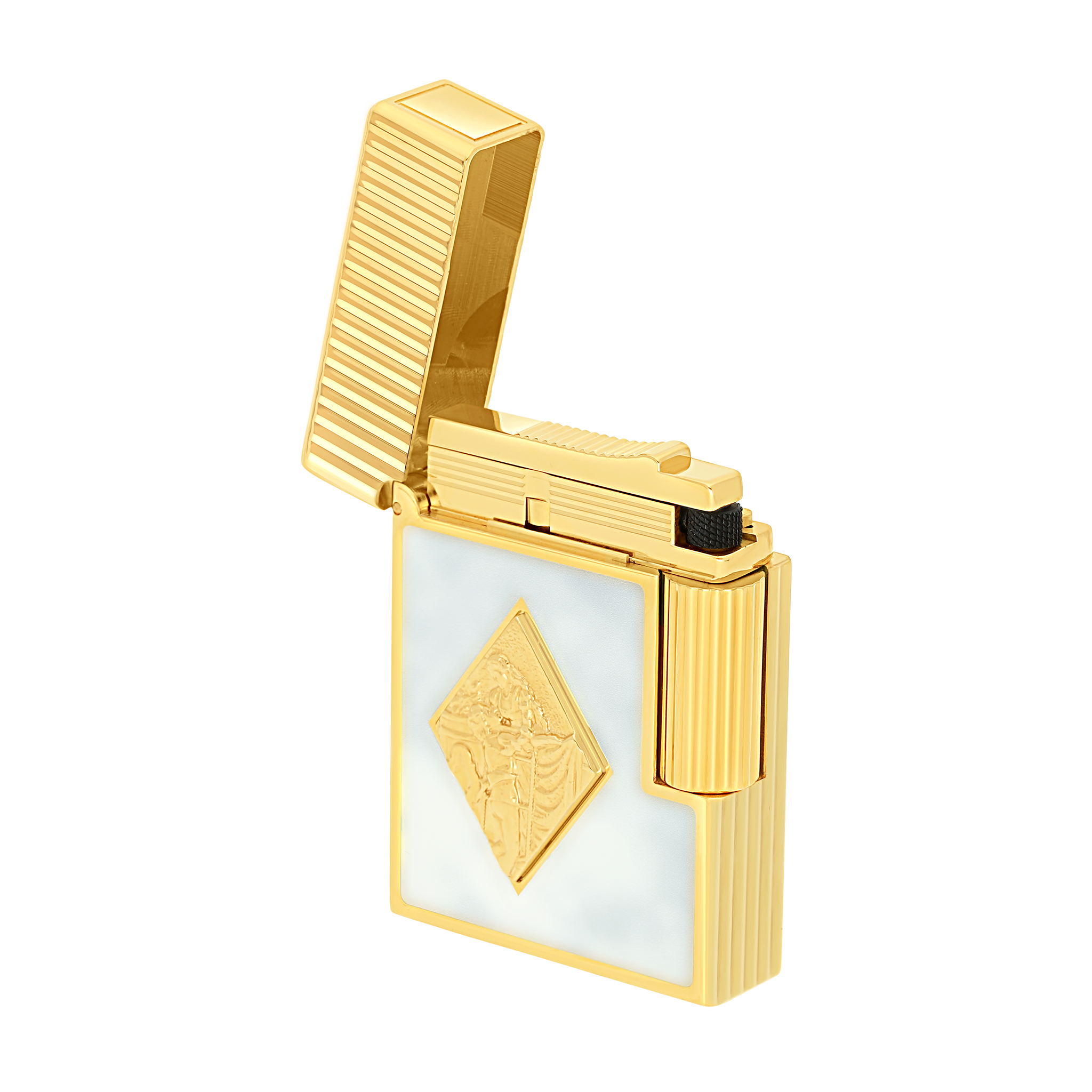 Briquet laqué
