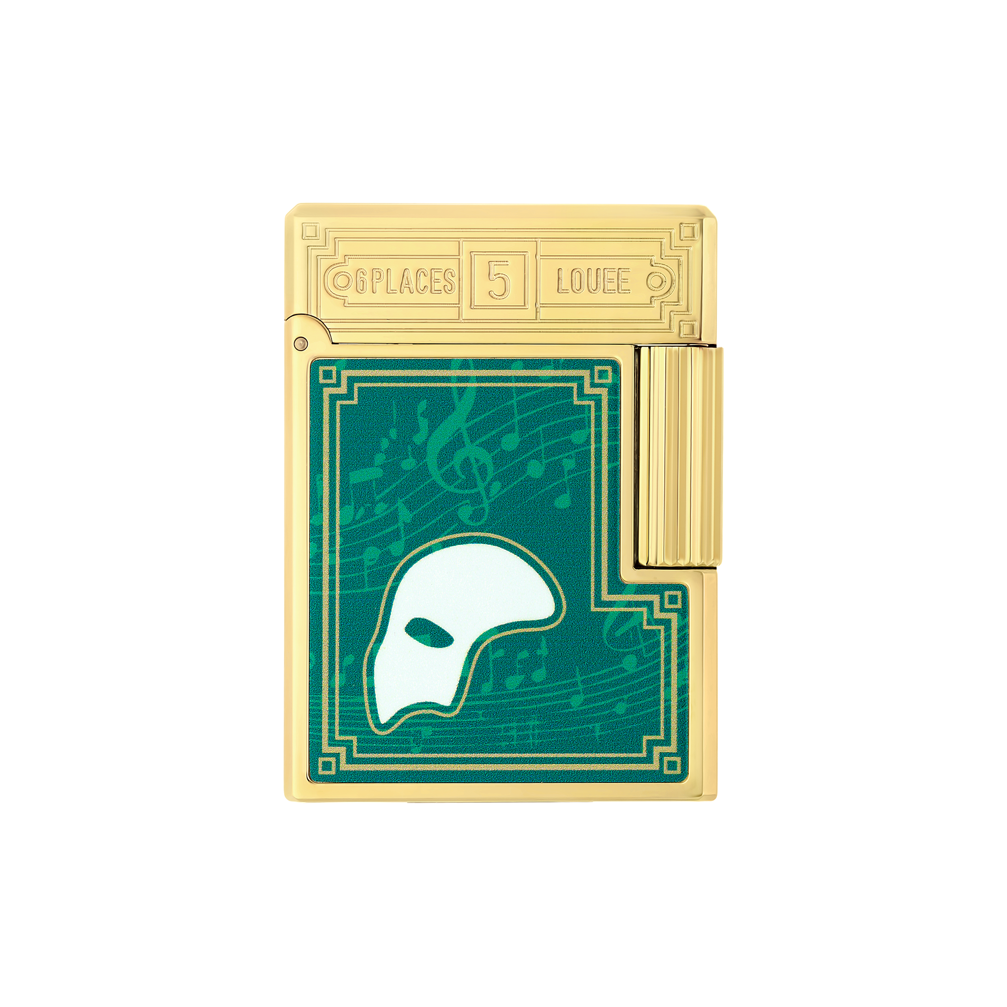 Briquet laqué