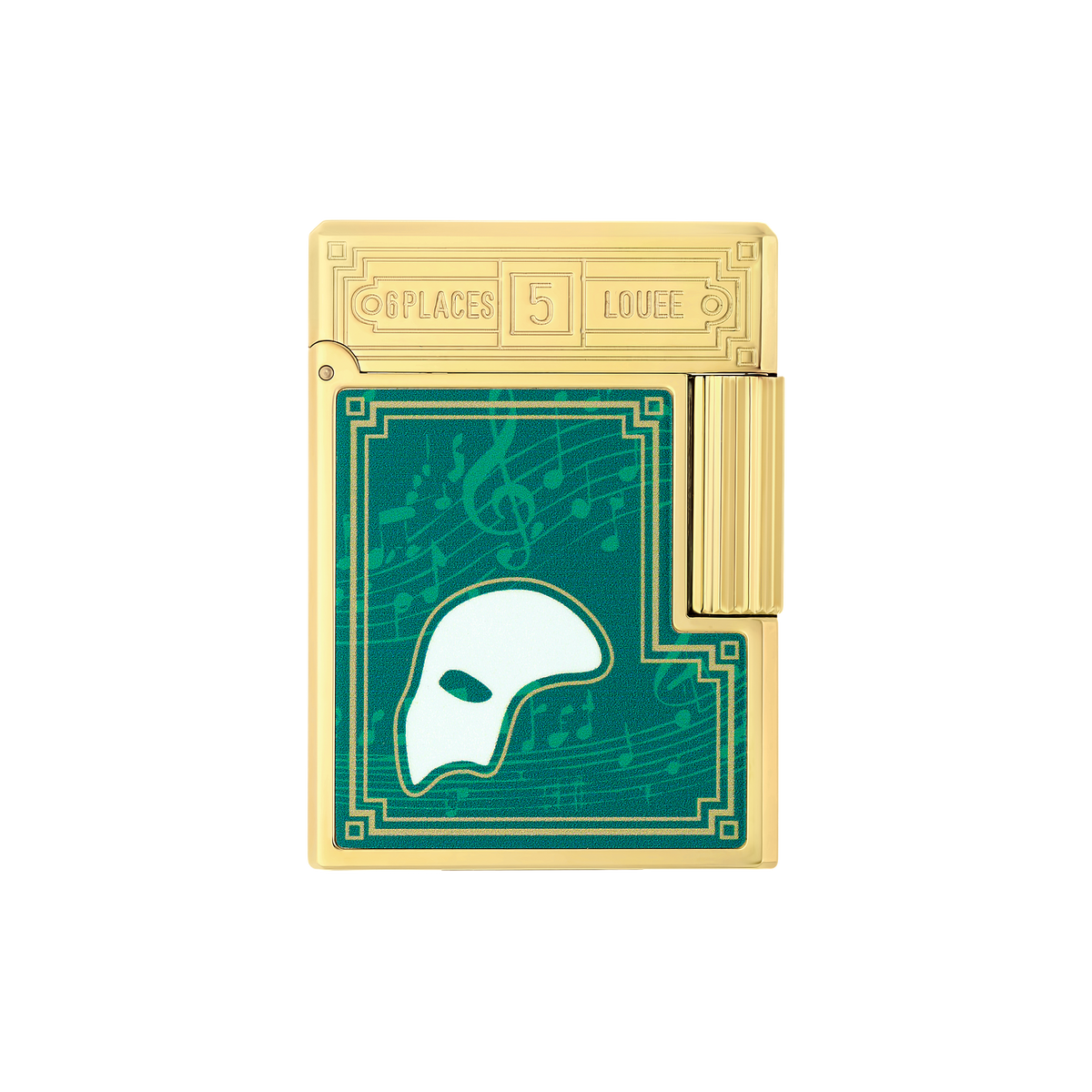 Briquet laqué