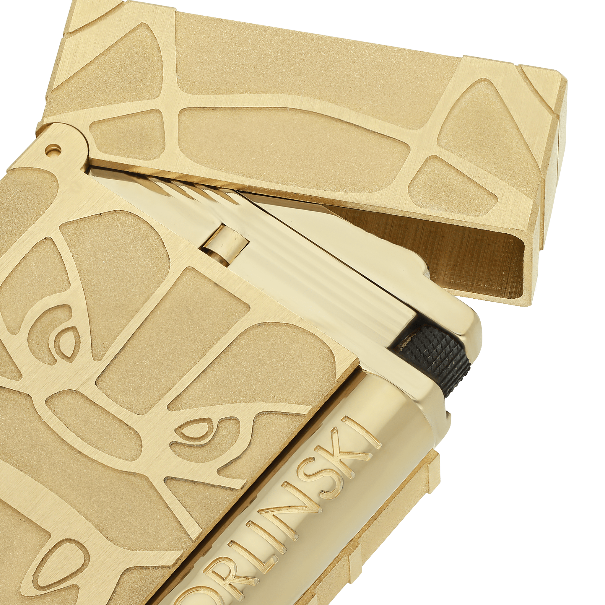 Briquet brossé