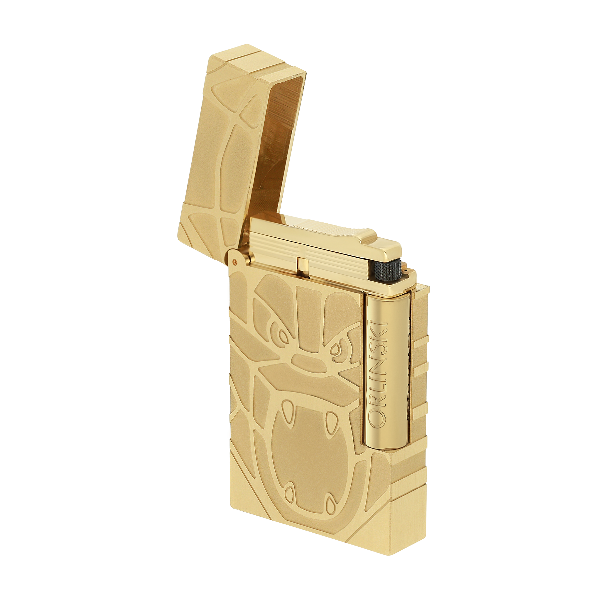 Briquet brossé