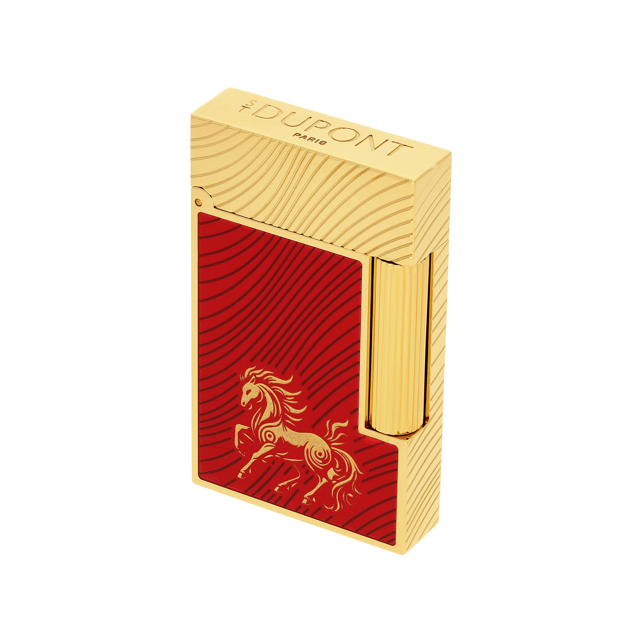 Briquet guilloché
