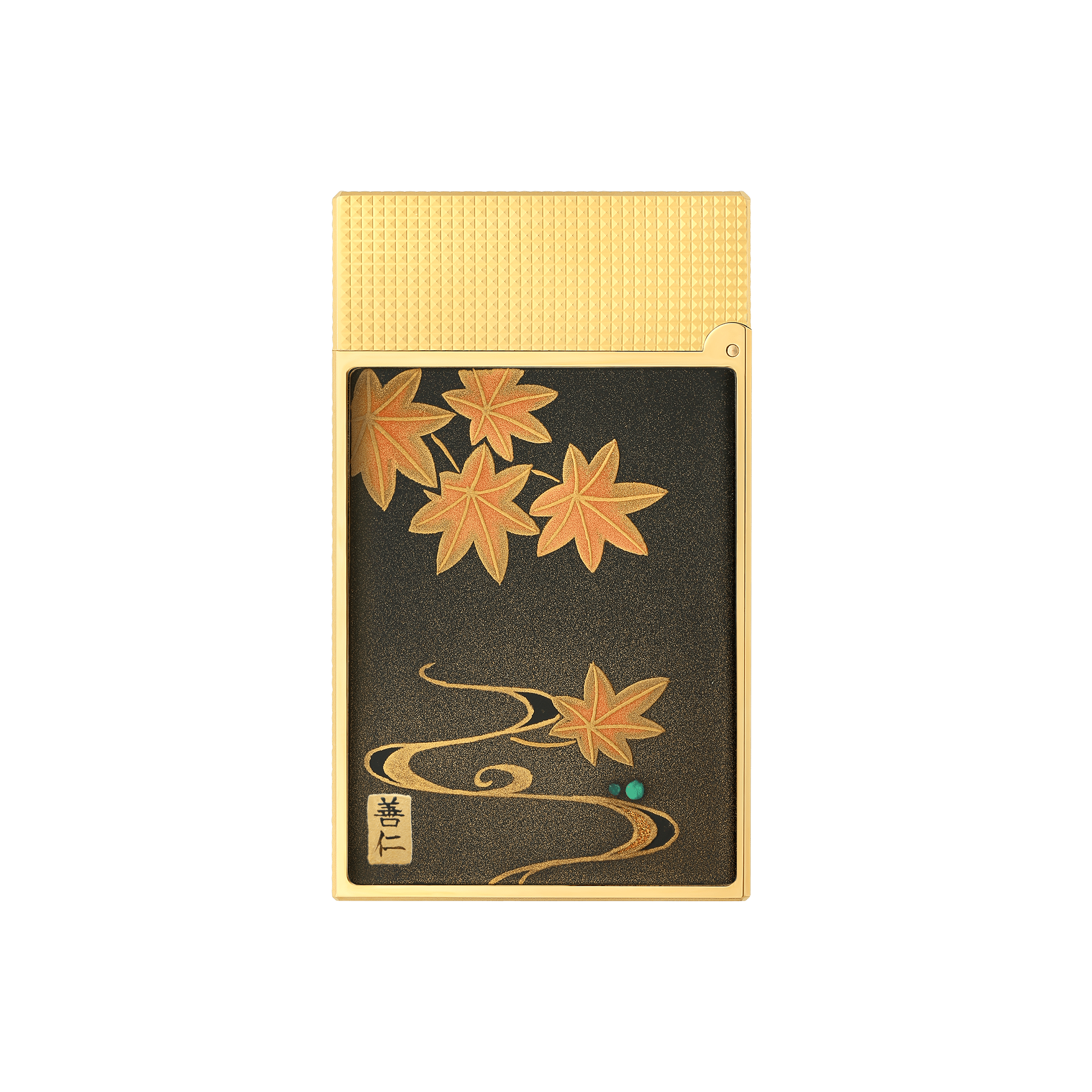 Briquet laqué