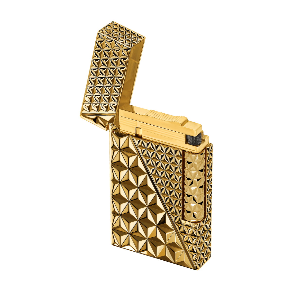Briquet Double Fire X art - of - fire Collection_double - x color_golden 5 - S.T. Dupont France