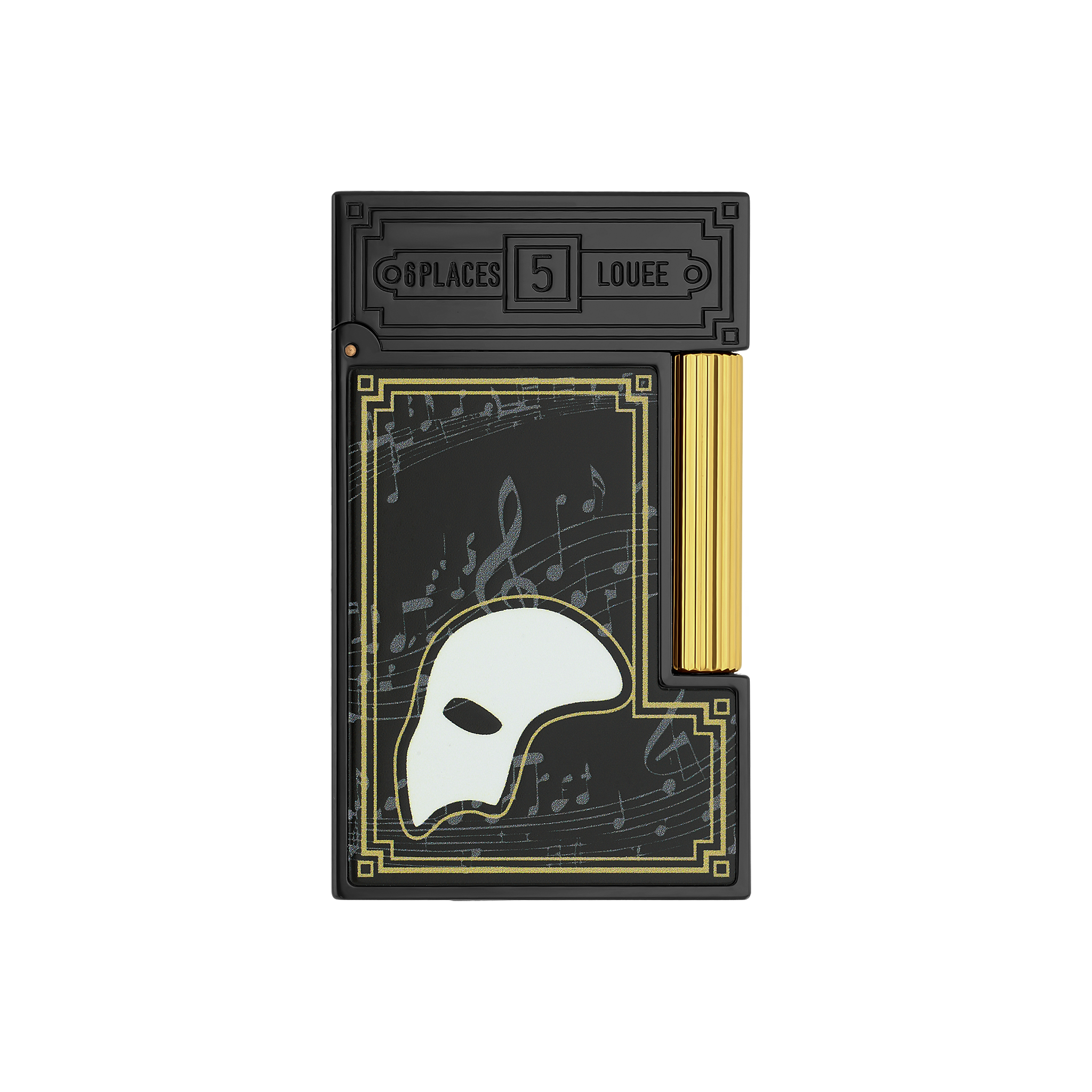 Briquet laqué