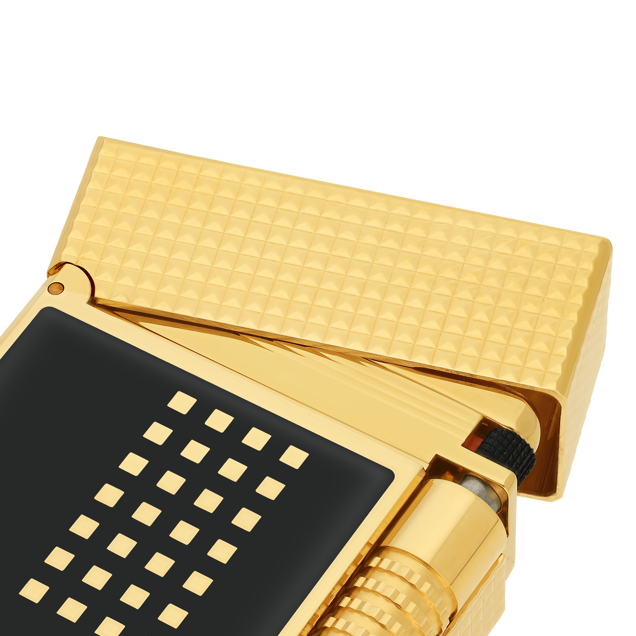 Briquet laqué