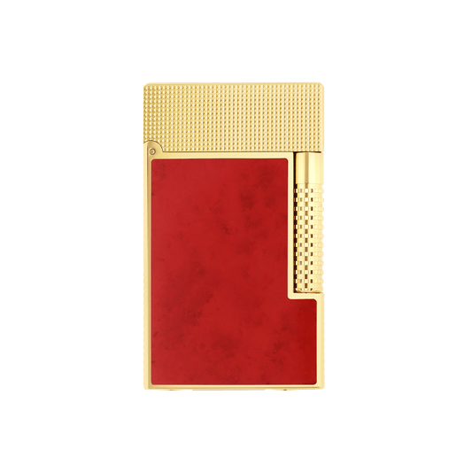 Briquet laqué art - of - fire collection_popote color_red 1 - S.T. Dupont France
