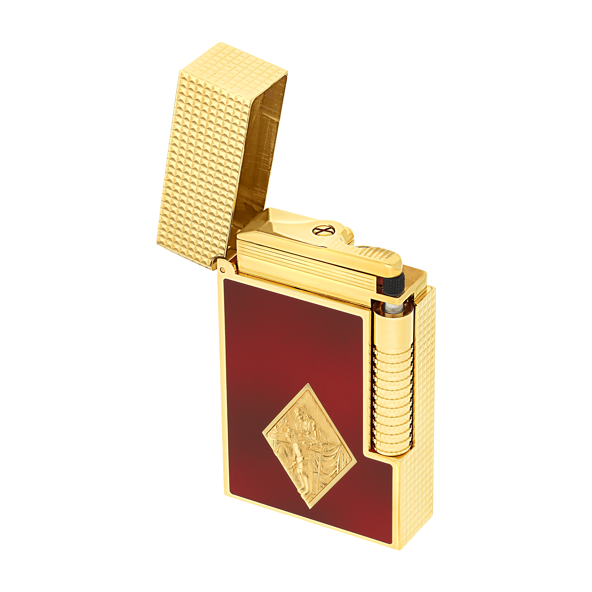 Briquet laqué