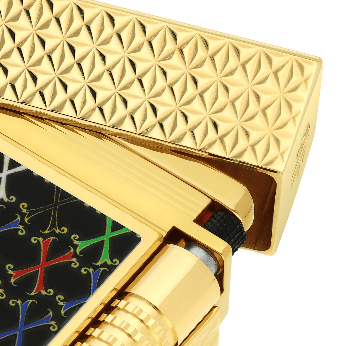 Briquet laqué art - of - fire Collection_Fuente color_multicolor 2 - S.T. Dupont France
